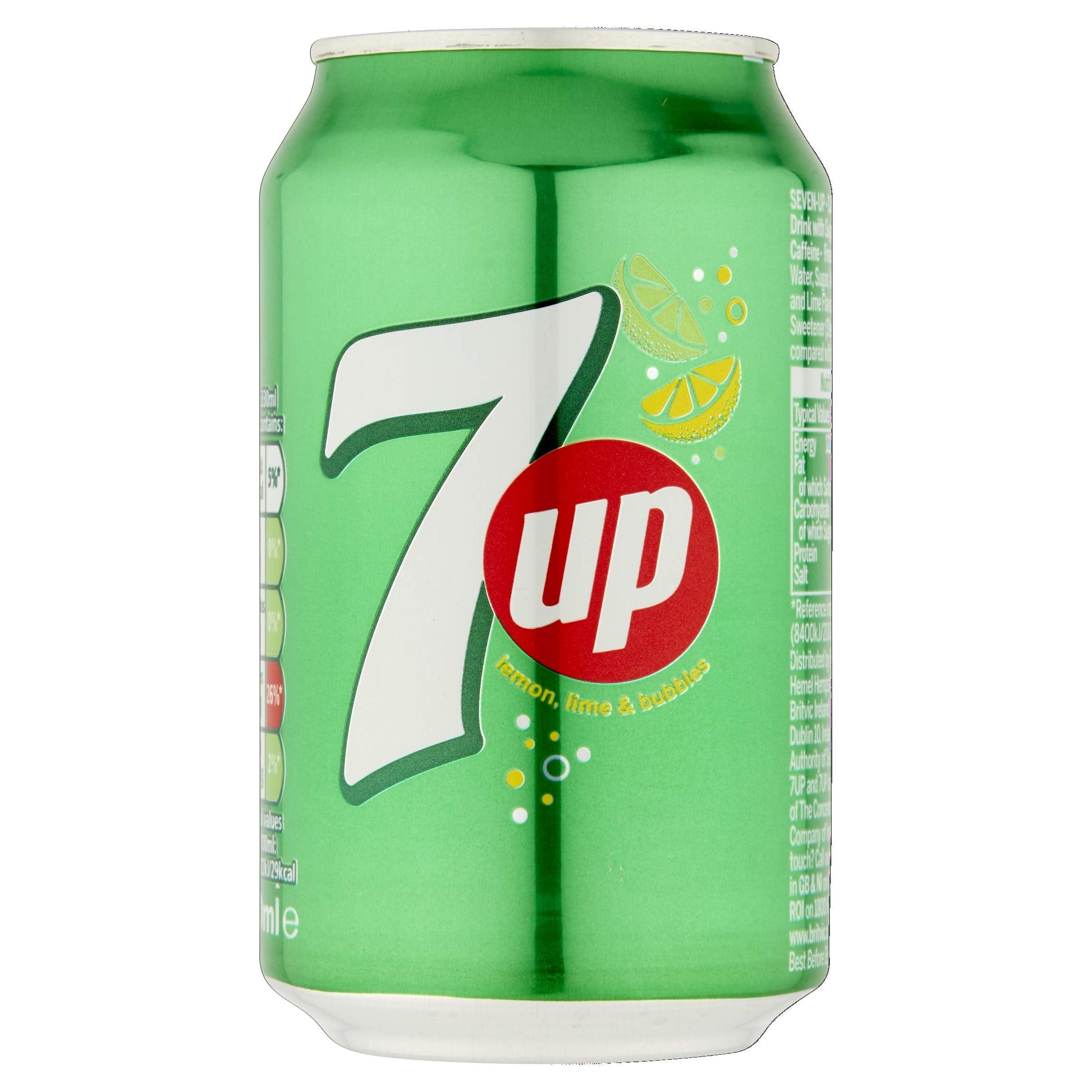 7UP Sparkling Lemon & Lime Drink Cans  330ml