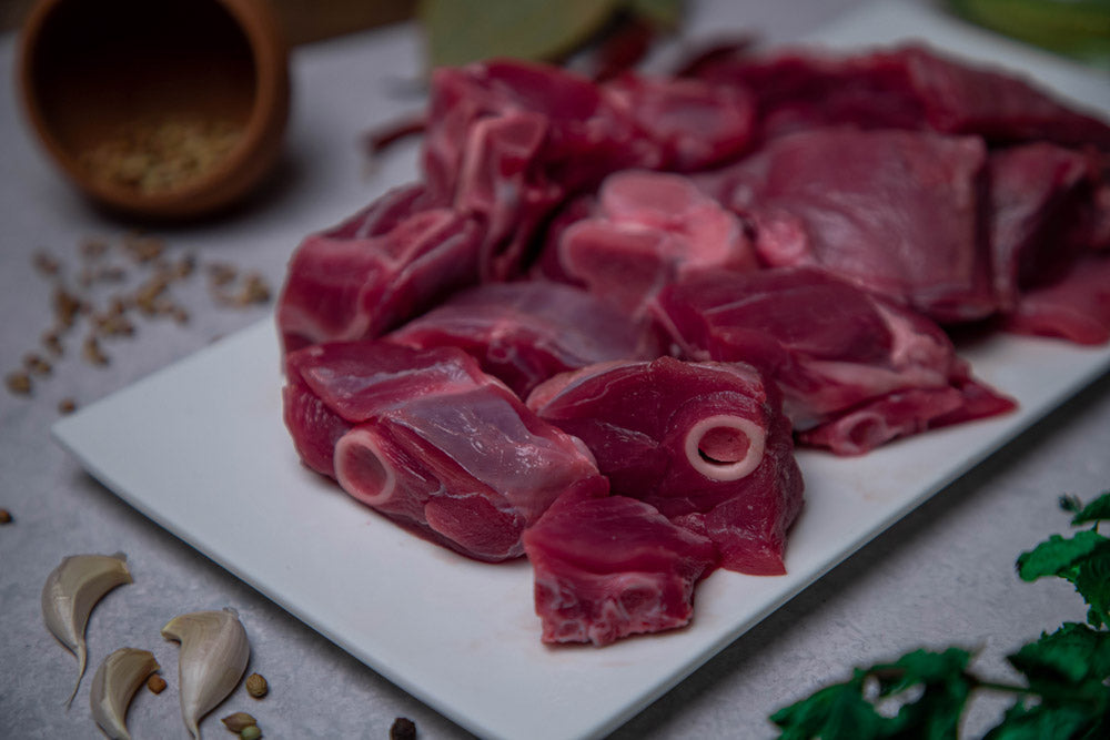 LAMB DICED