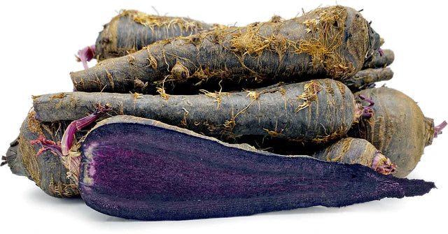 Purple/Black Carrots 1KG.
